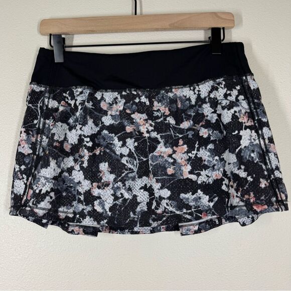 Lululemon Pace Rival Skirt Skort Pleated Spring Bloom Multi Color Women’s Size 6 - Picture 1 of 7